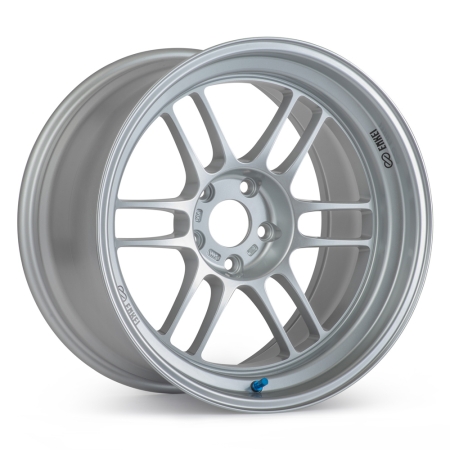 Enkei RPF1RS 18×11 5×114.3 -10mm Offset 75mm Bore Silver Wheel